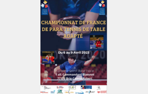 Championnat de France Para Tennis de Table Adapté